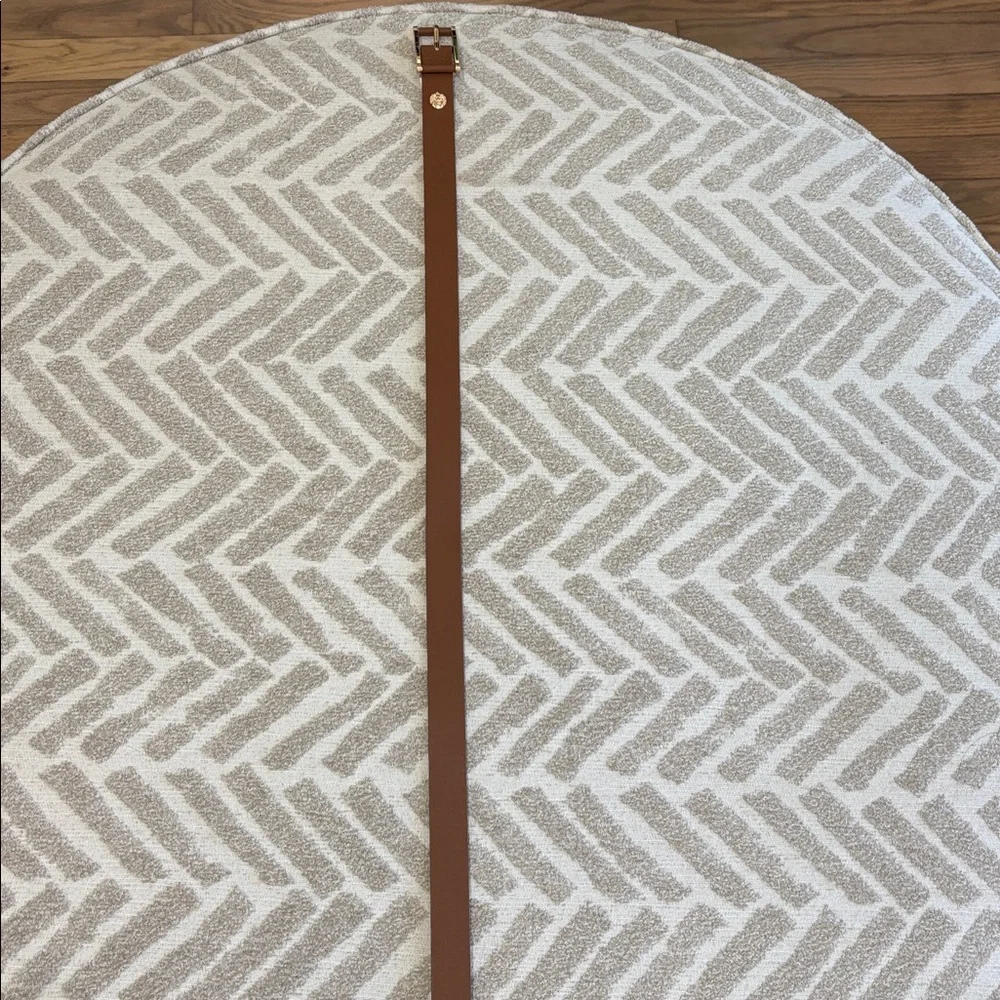 Classic Brown Leather Belt